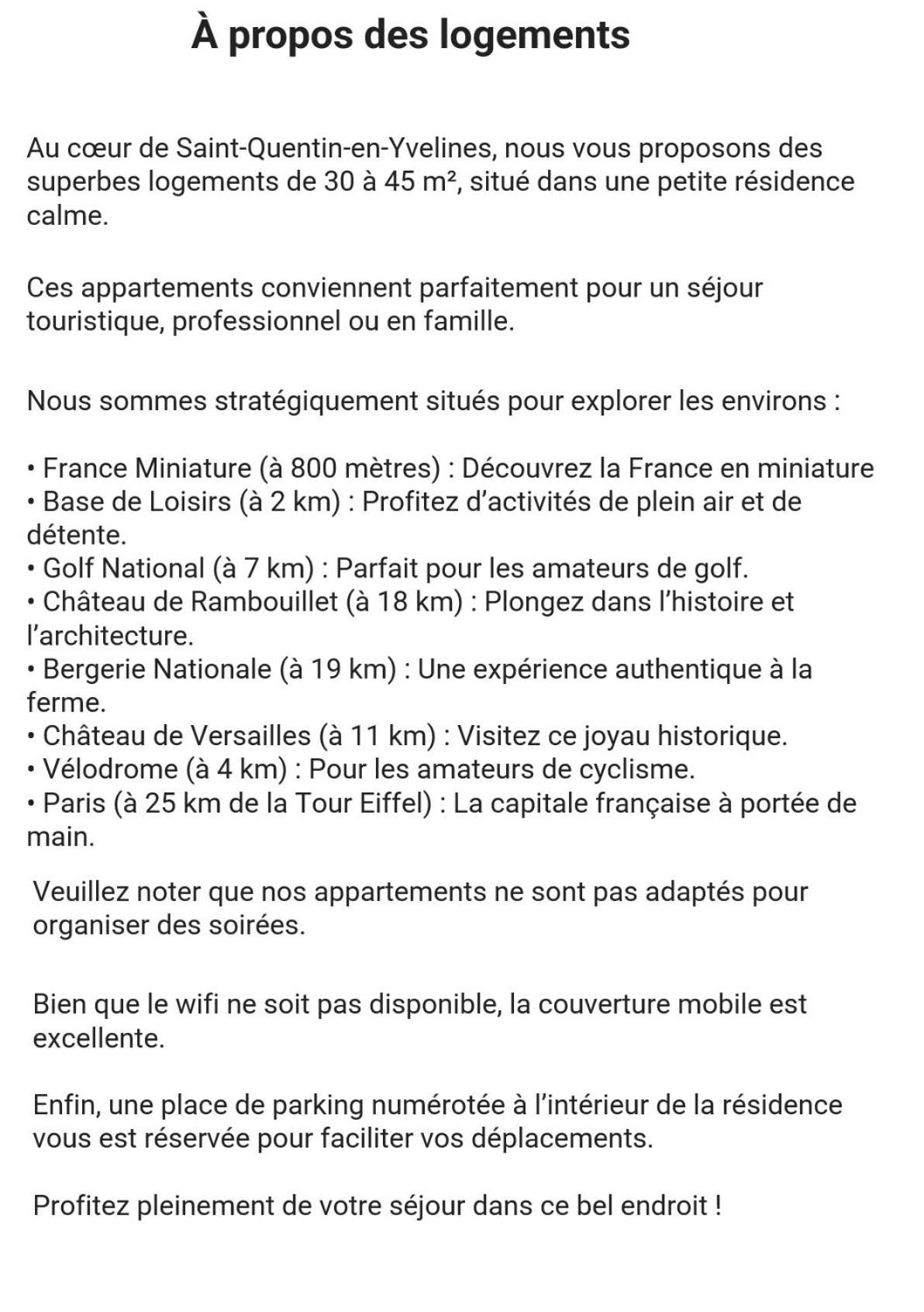 St-Quentin-En-Yvelines Plusieurs Appartements Avec Parking Trappes Extérieur photo
